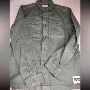 NWOT!! Tommy Jean Women’s Army Green Button Front Jacket Sz XS Outdoor Winter